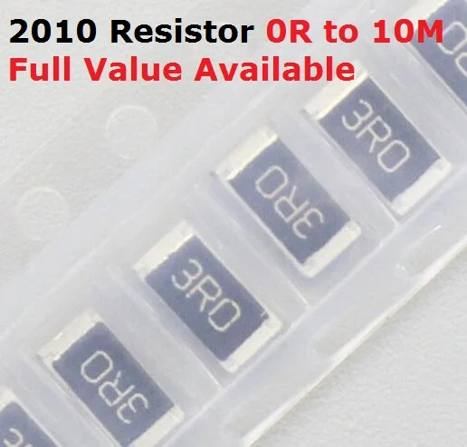 

100PCS/lot SMD Chip 2010 Resistor 3.3K/3.6K/3.9K/4.3K/4.7K/Ohm 5% Resistance 3.3/3.6/3.9/4.3/4.7/K Resistors 3K3 3K6 3K9 4K3 4K7