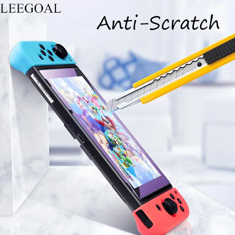 

Anti Scratch Tempered Glass Protective Screen Films for Nintend Switch Screen Protector Oil Proof Fully Cover