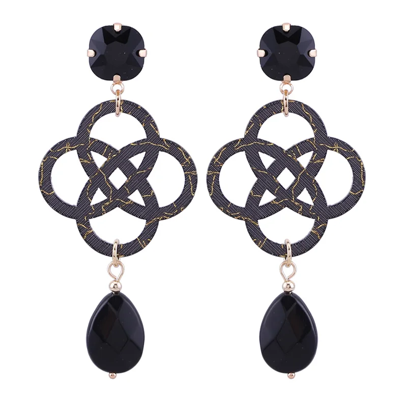 Drop earrings for woman fashion Jewelry Oorbellen (16)