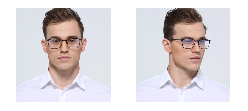 EE Новые Очки Кадров Мужчин Бренд Дизайнер Очки Оправы Titanium Очки Full Frame Прозрачные Линзы Очки
