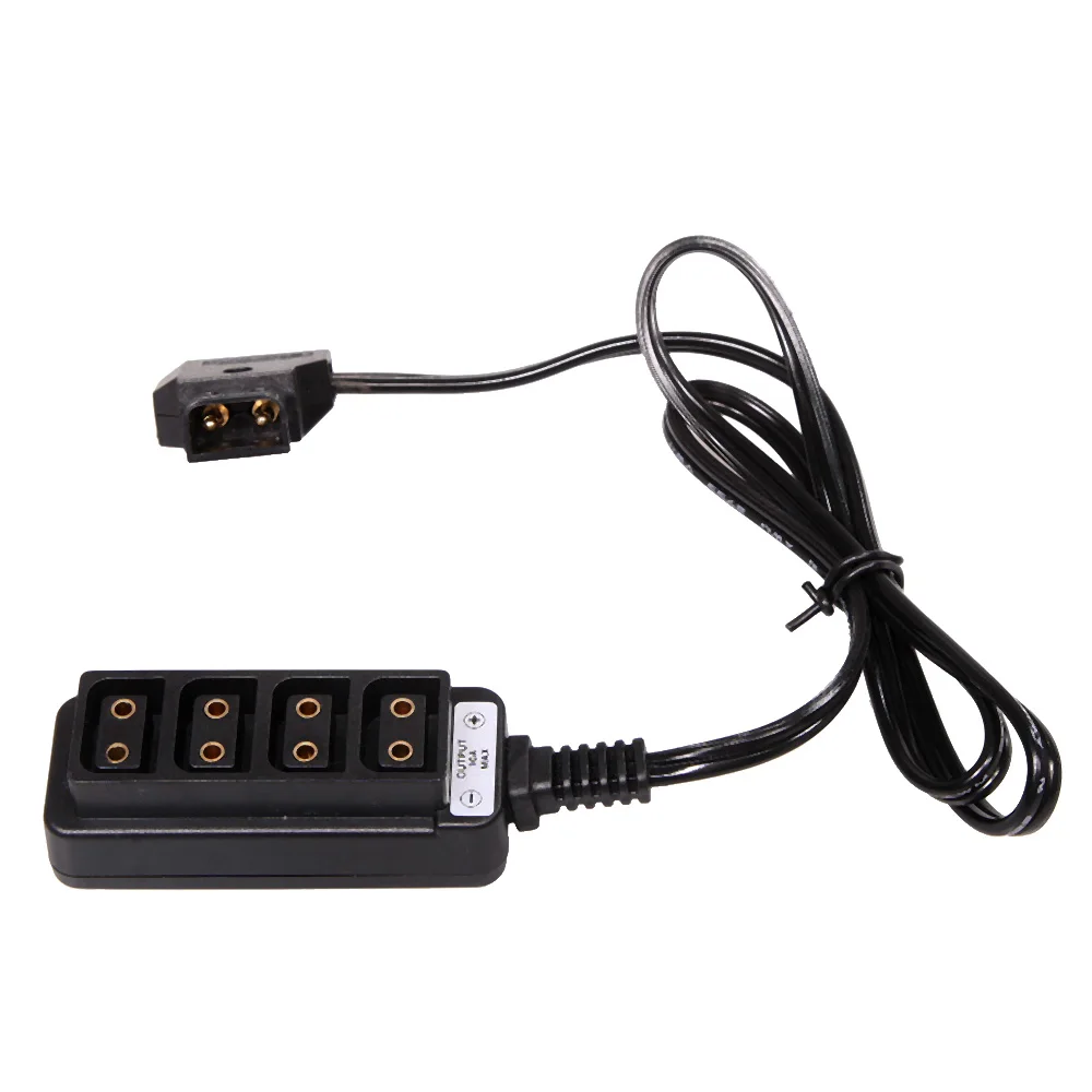 

2018 new Camera photography adapter Male D-Tap B Type Power Tap to 4 Female D-Tap P-Tap Hub
