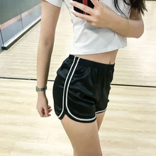 Высокое качество Женские Леди с высокой талией эластичные шорты Тонкий Повседневный для лета Спорт пляж бег NCM99