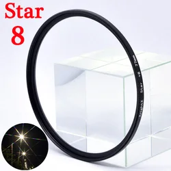 KnightX Star Line Series Camera Lens Filter, Multi-Star Effect, Various Sizes - 52mm (Star 8X filter)