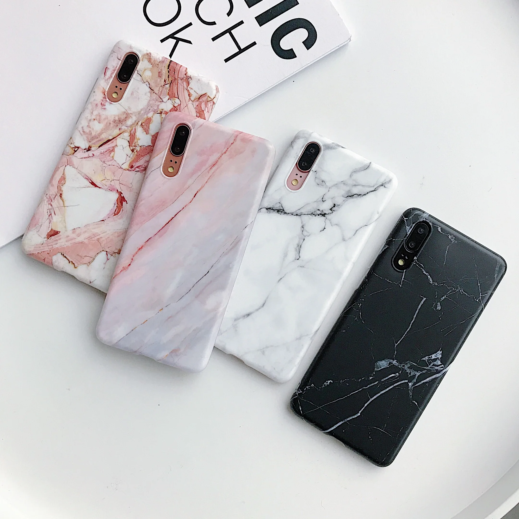 

Marble Case For Samsung Galaxy S9 S10 Plus S10E A40 A50 A70 Note 9 8 Samsung A50 case Soft TPU Gel Protection Back Cover Coque