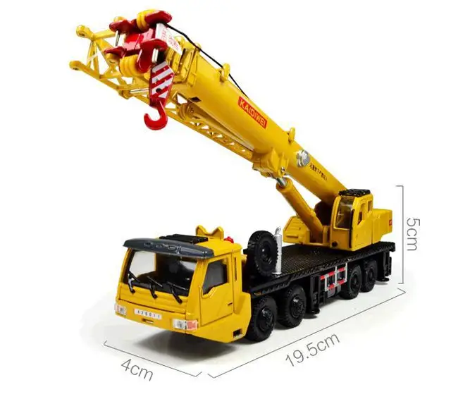 2015 Hot sale ! 1 : 55 alloy Sliding construction crane model Toys, children's educational toys, free shipping 3