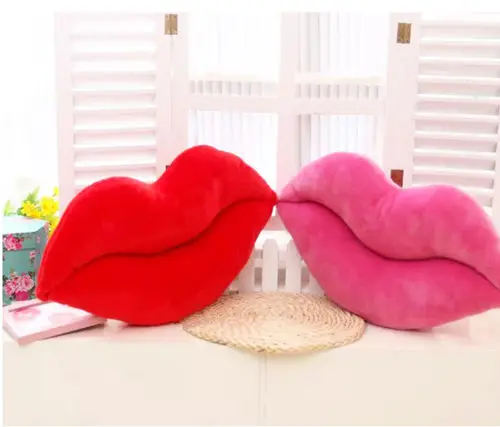 sexy lips kiss pillow cushion decorations 3