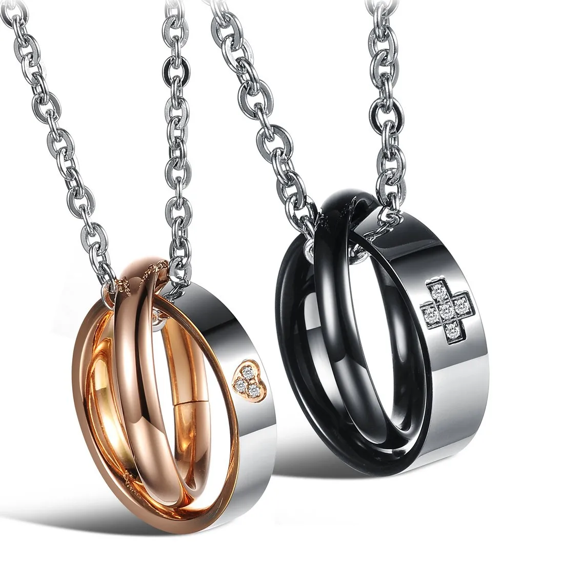 Couple pendant necklace Outlet