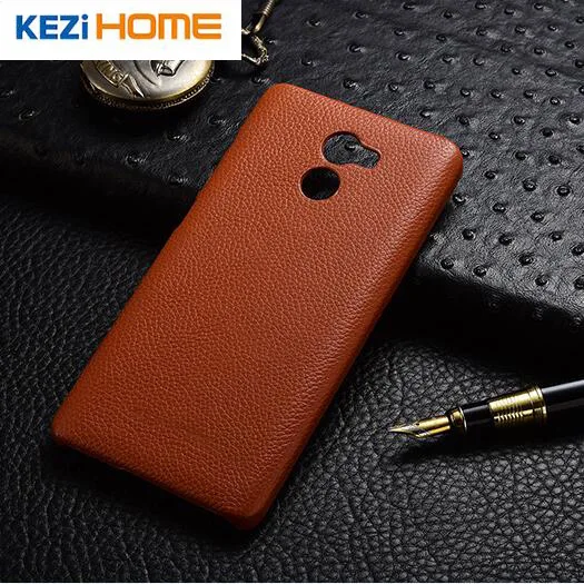 Xiaomi Redmi 4 чехол из натуральной кожи задняя крышка для САППУ PC ощупь Coque Роскошные 3