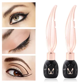 

Eyeliner pencil waterproof pen Quick Dry and Natural Factors Feather Pen Eyeliner Liquid Liquid Eyeliner Y523