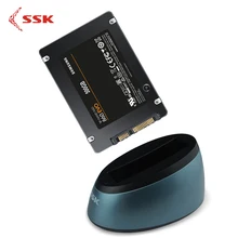 ССК HDD корпус 2,5 3,5 дюймов SATA 3,0 USB внутренний SSD на внешний жесткий диск Дело DK-G300 жесткий диск коробка для компьютера