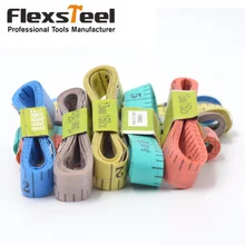 Лидер продаж, 5 шт., разноцветный мягкий портновский пошив, измерительная лента, пластиковая ткань, измерительная лента, линейка для одежды, платья, Детская высота