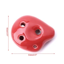 Профессиональный Rythem 6 отверстий Alto C керамический ocarina инструмент Коллекционная Mar26