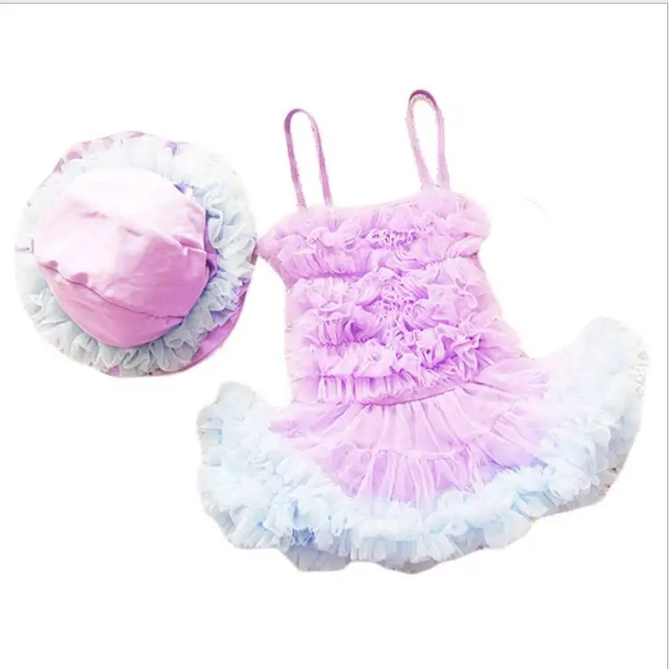 Baby Girl Swimwear  2018 New Little Girl Swimsuits Bikini High-grade Kids Swimwear Fashion Children Princess Girl Bathing Suit