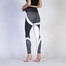 Women New Energy Printed Leggings high waist women yoga pants booty leggings super stretchy gym tights energy printed stretchy gym leggings