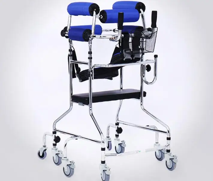 8 wheels Stable Elder helper Walking aids Rehabilitation walker rehab