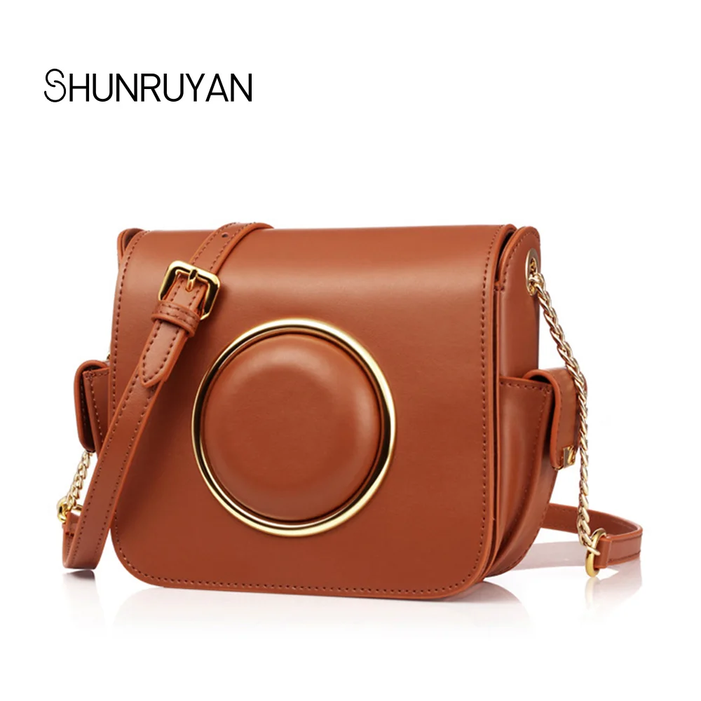 

SHUNRUYAN 2018 Fashion Brand Design Women Bag Cover Small Flap Shoulder Bag Crossbody Bag Ladies Bag