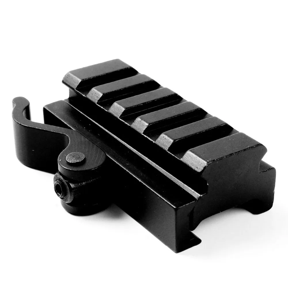 QD Quick Release 3/" Riser Scope Mount 20 мм Picatinny Weaver Rail Base