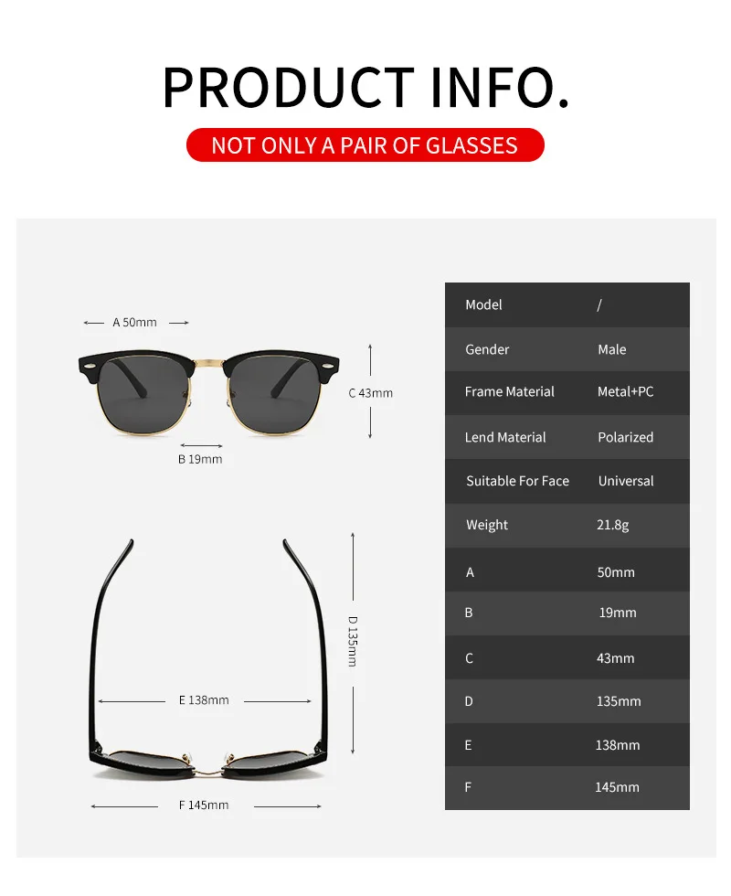 Классические поляризационные солнцезащитные очки для женщин, модные круглые солнцезащитные очки, Ретро стиль, фирменный дизайн, полуоправа, очки для женщин, Oculos De Sol
