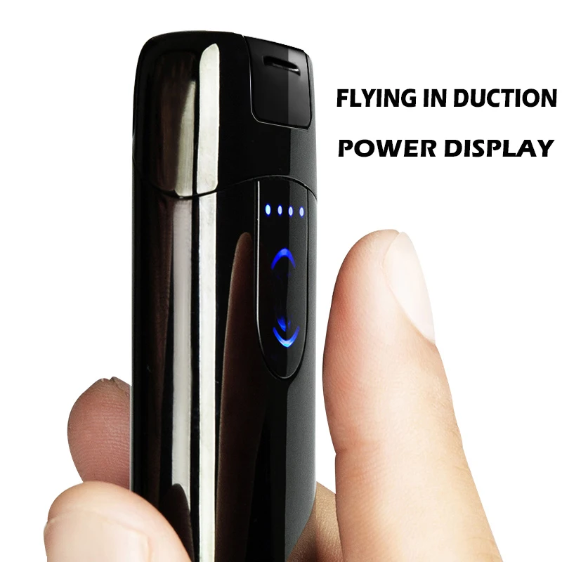 

Double Arc USB Lighter Plasma lighter LED Screen Windproof Electronic Rechargeable Lighters Flameless Cigarette Lighters
