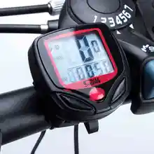 Водонепроницаемый ЖК-дисплей цифровой велосипедный компьютер одометр вольтметр MTB дорожный велосипед принадлежности для спидометра 14-функций Велосипедный компьютер