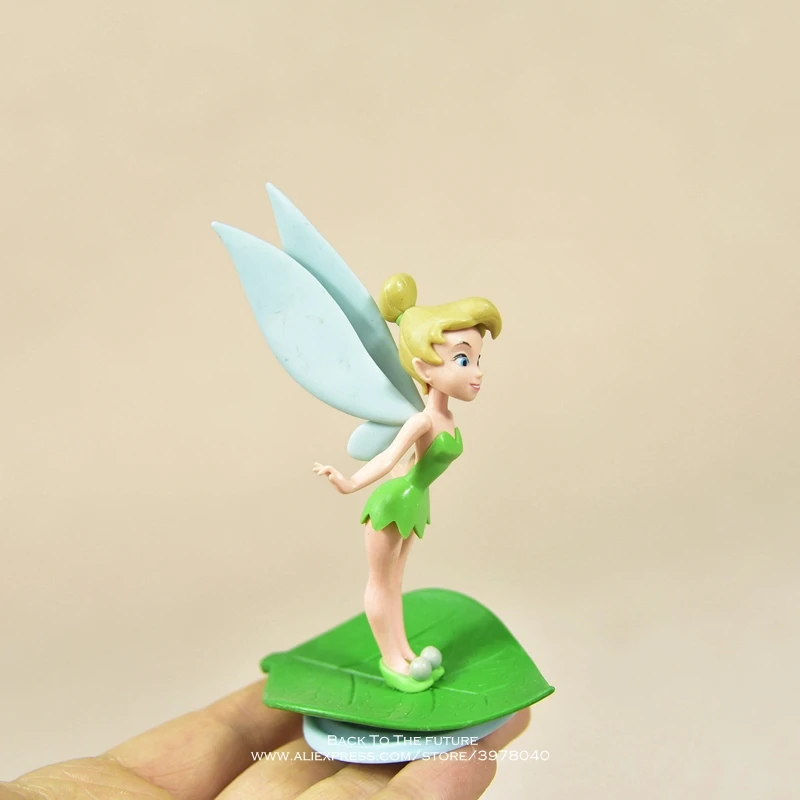 Disney Tinker Bell Дональд Дак Олаф 7-11 см фигурка модель аниме мини украшение ПВХ Коллекция фигурка игрушка модель дети