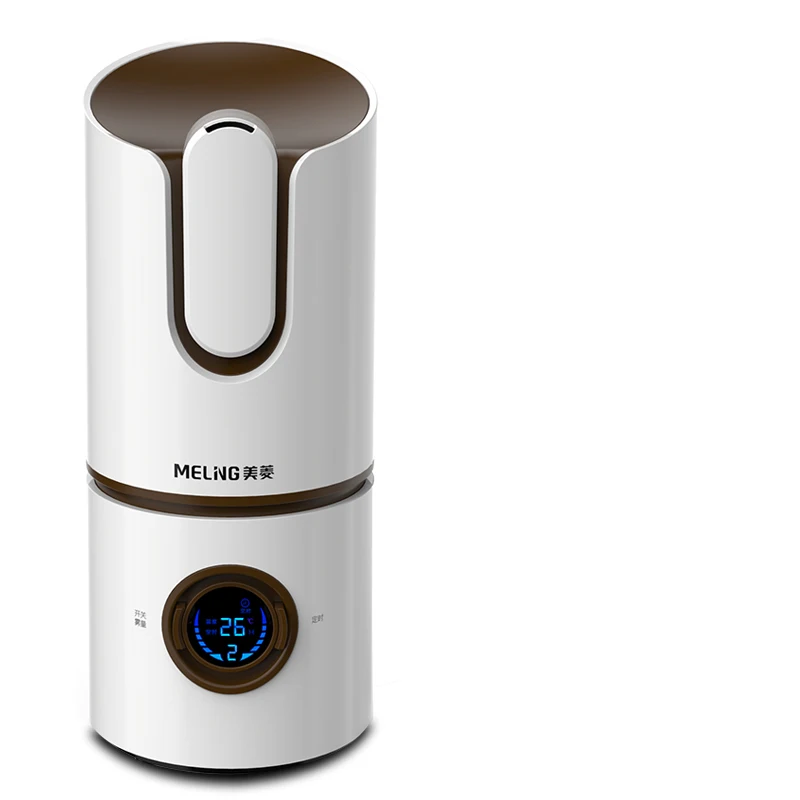 

2.5L Air Humidifier Ultrasonic Aroma Diffuser Mini Smart LED Display Humidifier With 12h Timer & Close 0 Radiation Design