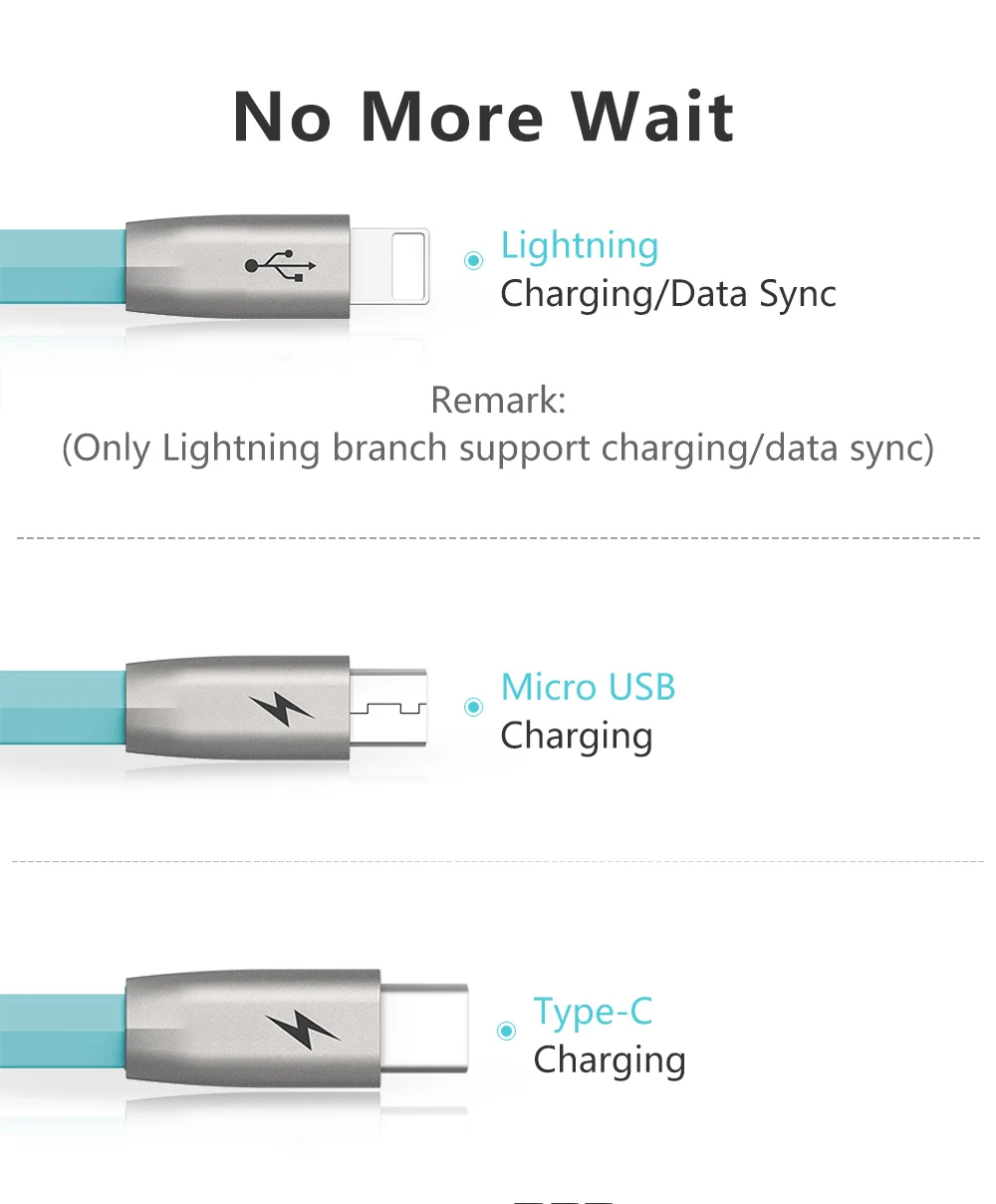 Mcdodo 3 в 1 кабель для передачи данных для Lightning Micro usb type-C зарядный кабель для синхронизации данных для iPhone IOS Android мобильный телефонный шнур