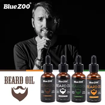 

30ml Men Growth Beard Oil Organic Beard Cream Conditioner for Groomed Growth