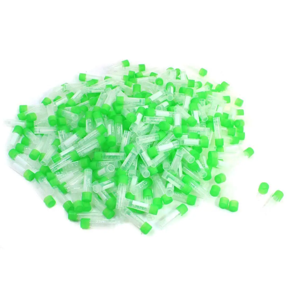 

500Pcs Polypropylene Lab Liquid Graduated Cryo Vial Container 1.8ml