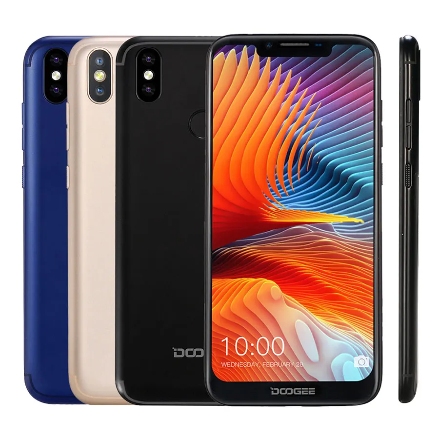 DOOGEE BL5500 Lite U Notch Android 8 1 6 19 &quotчетырехъядерный процессор MTK6739 2 Гб ОЗУ 16 ПЗУ 5500 мАч две