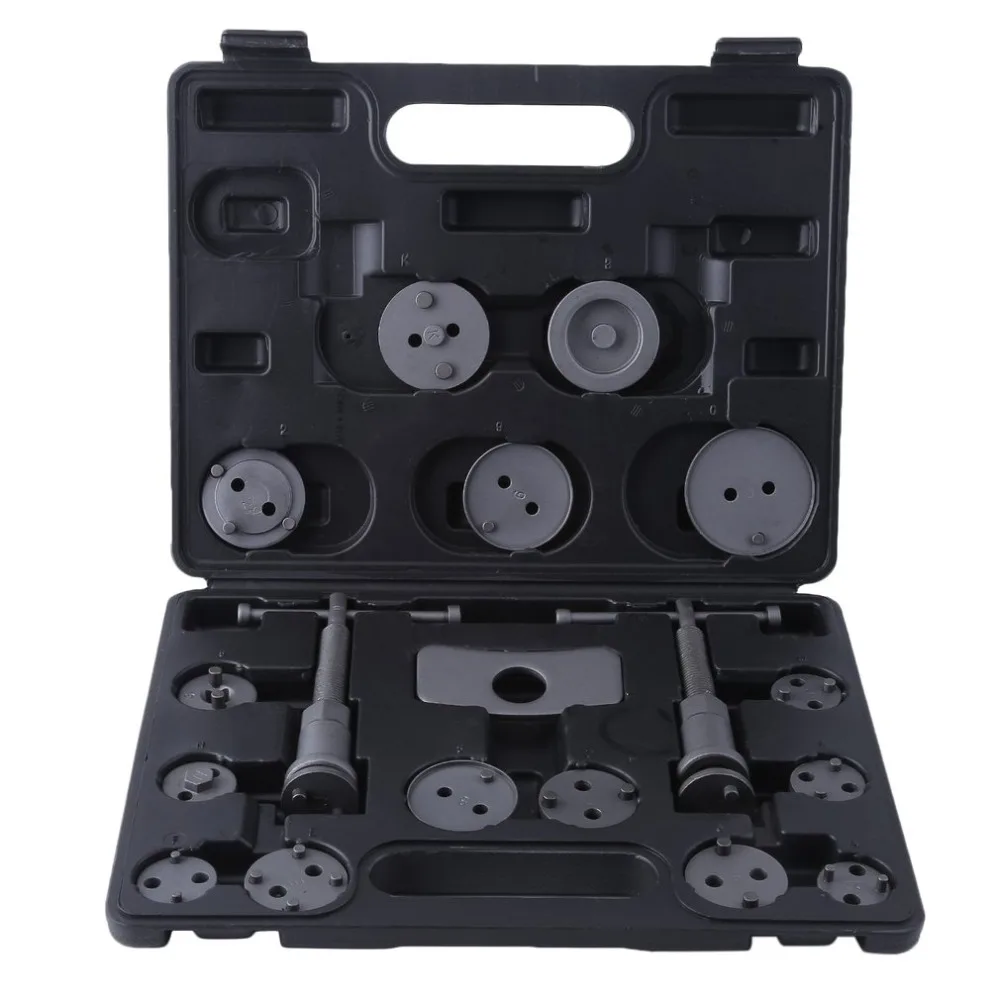 

18Pcs/Set Car Disc Brake Caliper Carbon Steel Rewind Back Brake Piston Compressor Tool Auto Brake Piston Set Garage Repair Tools