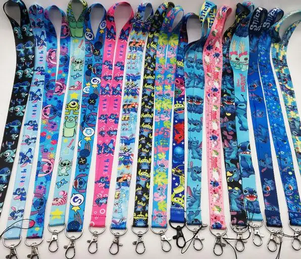 

New 50 pcs Popular Mix Stitch Cello Phone Key Chain Neck Strap Keys Lanyards Free Shipping A-2