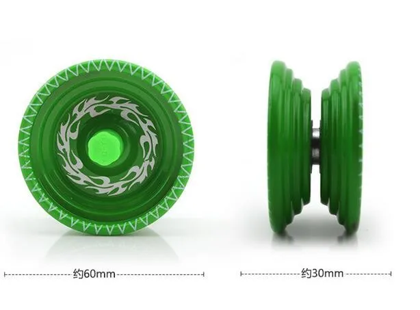 Сплав крутой алюминиевый дизайн высокая скорость Профессиональный Йо шарикоподшипник струны трюк йо-йо дети магическое жонглирование игрушка
