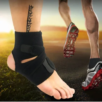 1 Stks OK Kleding Strappy Verstelbare Enkel Ondersteuning Pads Running Fietsen Basketbal Voeten Protector Sport Fitness Enkelbrace