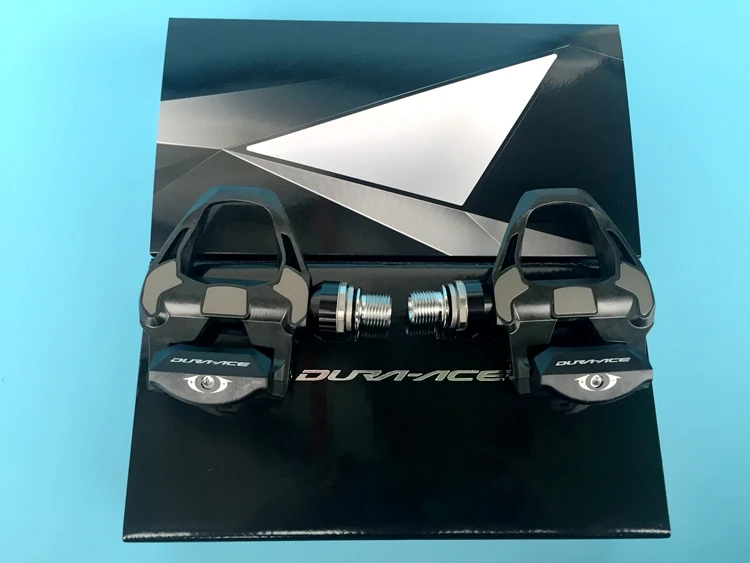 Shimano PD-R9100 Dura-Ace Carbon Road Bike Bicycle Pedals with SM-SH12 Cleats