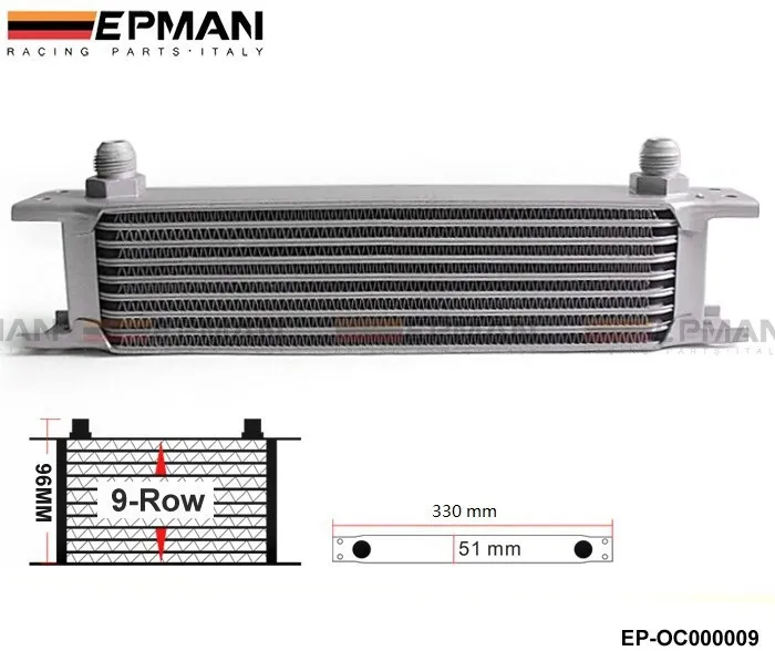 Британский Тип 9-ряд охладитель моторного масла/AN8 есть на! TK-OC000009