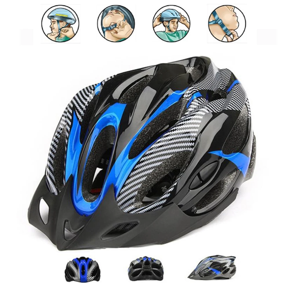 Bicycle Helmet Road Protective Breathable Cycling Head Equipment Comfortable Ultra-Light Safety Maximum For Men Lady