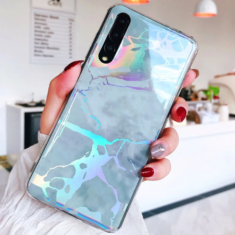 

Glossy Marble Case For Huawei Nova 3 3i 3E 2S 2 Honor 7C 7A Pro 10 Y5 Y6 Prime 2018 Soft TPU Cover For Huawei P20 Lite P20 Pro