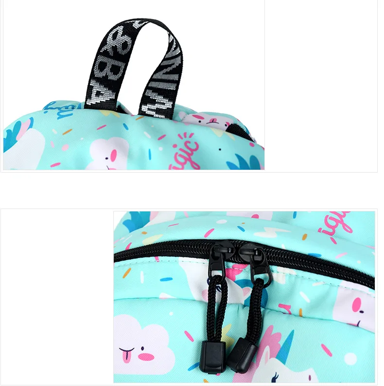 Women Unicorn Cute School Printing Backpack 30 WINNER Women Backpack Unicorn Cute School Printing Backpack Bookbag School Bags For Teenage Girls Mochila Travel Softback (13)