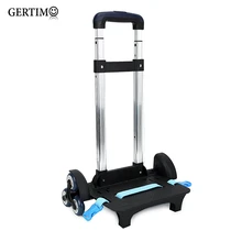 Boys And Girls Three Wheels Folding Pulling Rod Bracket Rolling Cart Trolley School Bags Parts Kids Cartoon Trolley Accessories Boys And Girls Three Wheels Folding Pulling Rod Bracket Rolling Cart Trolley School Bags Parts Kids Cartoon Trolley Accessories
