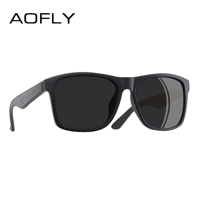 Goede Aofly Brand Design Nachtzicht Bril Gepolariseerde Zonnebril Mannen Geel Anti Glare Vintage Rijden Zonnebril Bril UV400