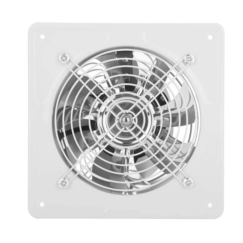 

40W 220V Exhaust Fan 6 Inch Exhauster Wall Mounted Low Noise Home Bathroom Kitchen Air Vent Ventilation Extractor US Plug