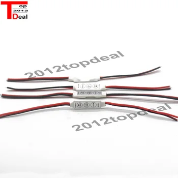 

20PCS DC12V 24V Mini Led Dimmer Controller 3 Keys 6A to Control Single Color Led Strip Light SMD 3528 5050 5630 free shipping