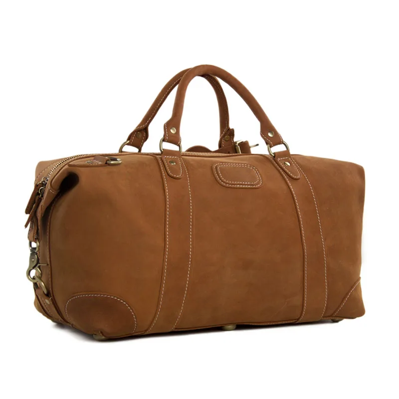 

ROCKCOW 2014 New Bag Arrival Genuine Leather Travel Bag Weekender Leather Duffle Bag Messenger Shoulder Bag Overnight