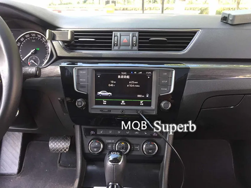 Зеленый Светло Зеленая кнопка задний план MQB MIB CARPLAY приложение OCTAVIA SUERB Carplay 6 5 &quotMIB