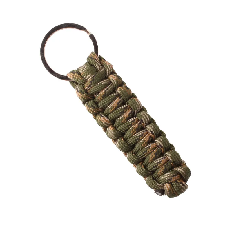 Брелок CAMPINGSKY 550 ParaCord брелок ручной работы для фонарик черный скалолазание