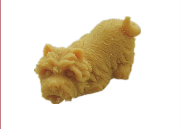 

Free shipping dog silicon soap mold Cake decoration mold manual soap mold The candle mould