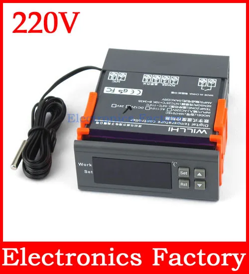 Купить универсальные автоматические 220 в цифровой жк термостат ...