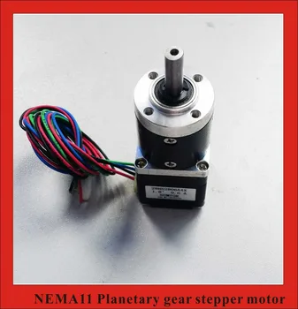 

100:1 Nema11 Planet Gearbox Stepper Motor length 28mm Nema 11 Geared Stepper Motor