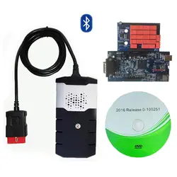 Новый obd obd2 сканер для delphis vd ds150e cdp с bluetooth 2015R3/2016R0 keygen автомобиль грузовик инструменту диагностики